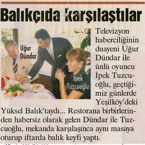 Basında Yüksel Balık