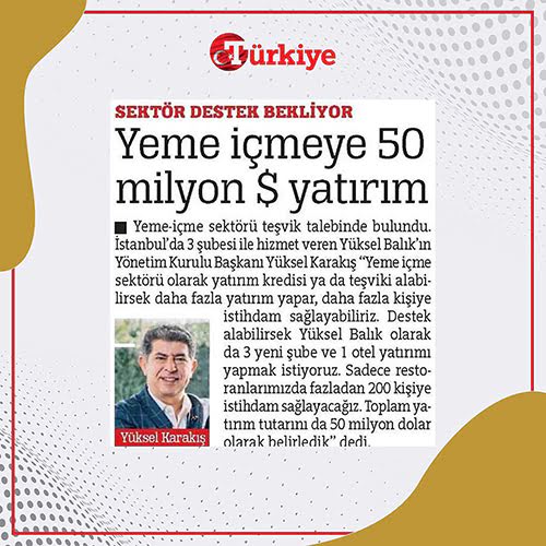 Basında Yüksel Balık